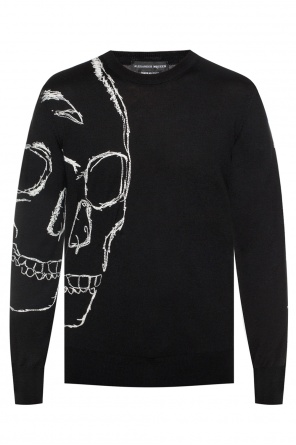 Skull motif sweater, zdjęcie 1 Skull motif sweater od Alexander McQueen
